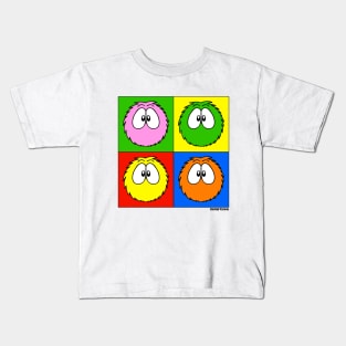 Fluffball Pop Art Kids T-Shirt